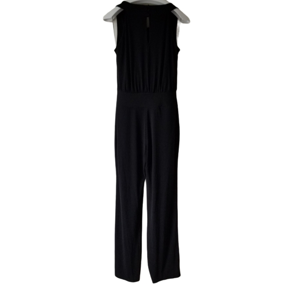 Spence Black Jumpsuit - Size 4 - Picture 8 of 12
